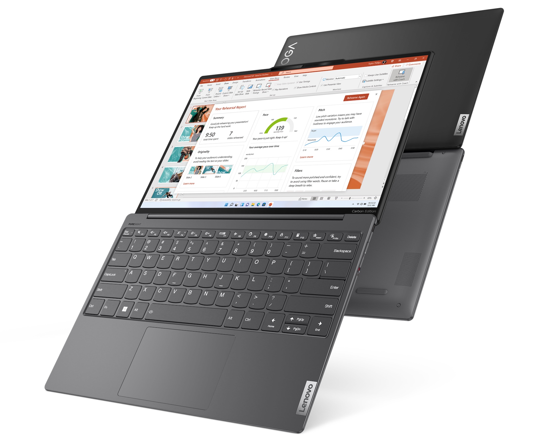 Lenovo Yoga Slim 7i Carbon (82U90066MX) 1 Lenovo Yoga Slim 7i Carbon