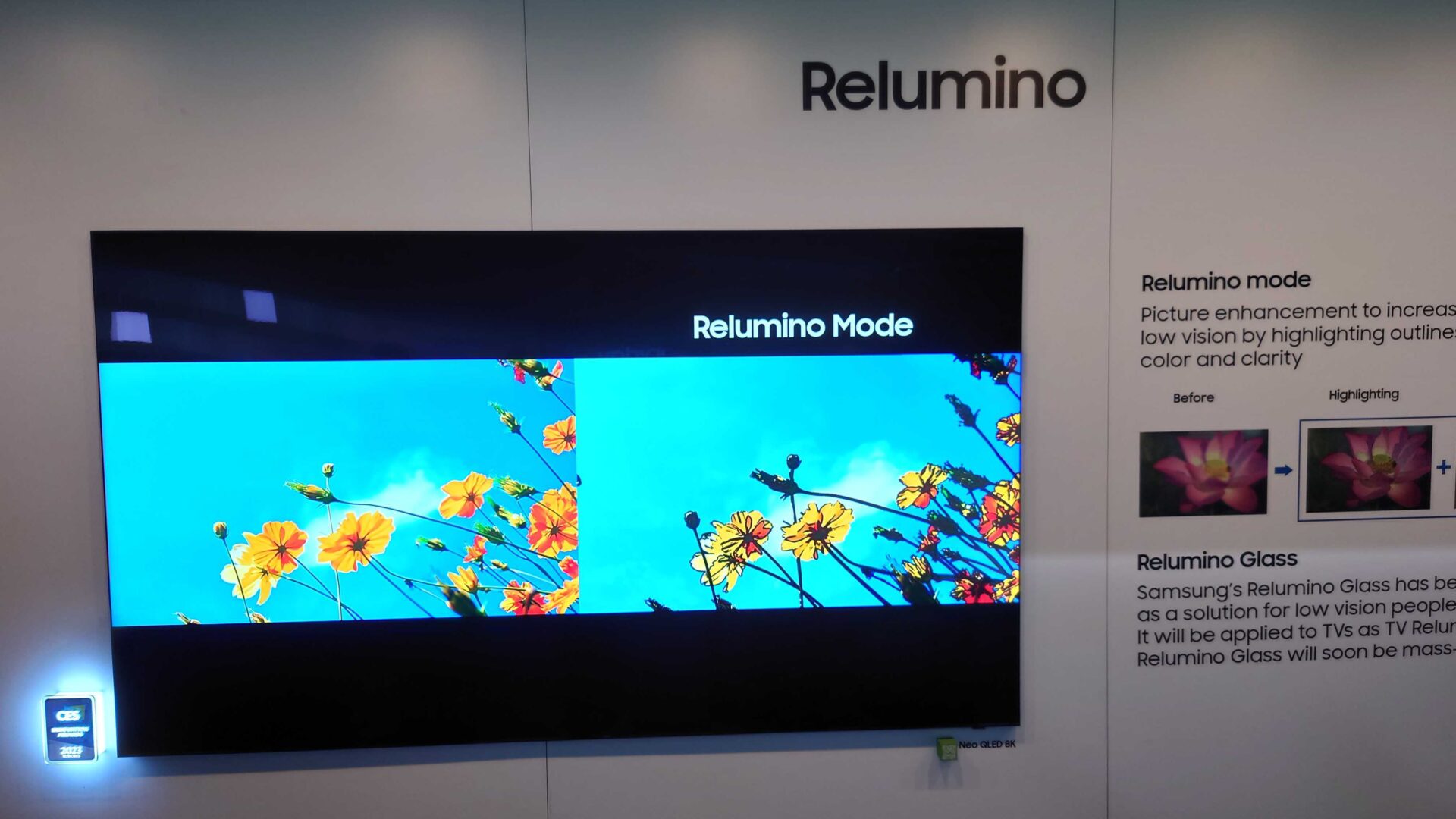 CES 2023: Relumino – Samsung lancerer TV for svagtsynede