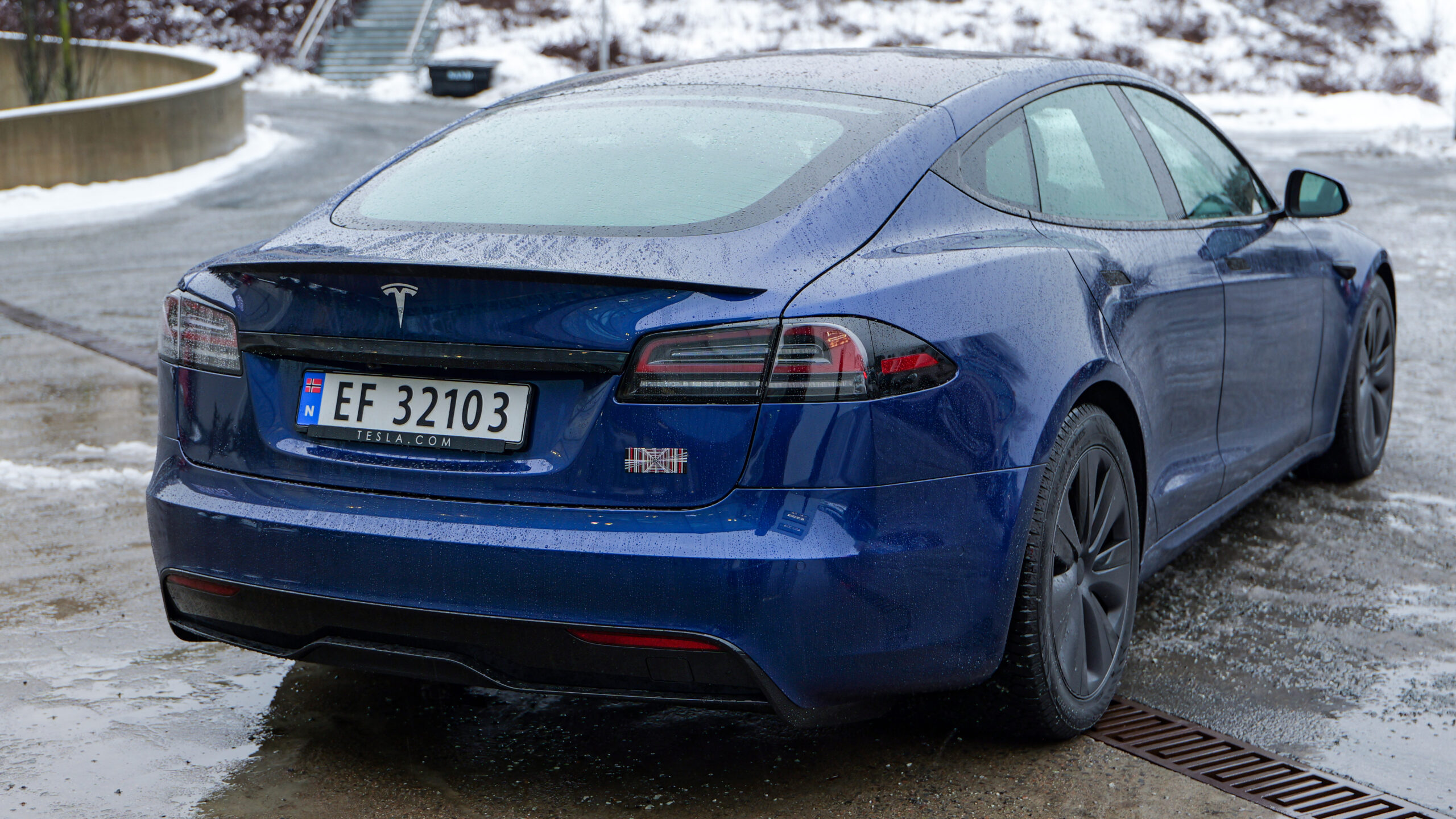 Tesla Model S Plaid 5 Tesla Model S Plaid rear