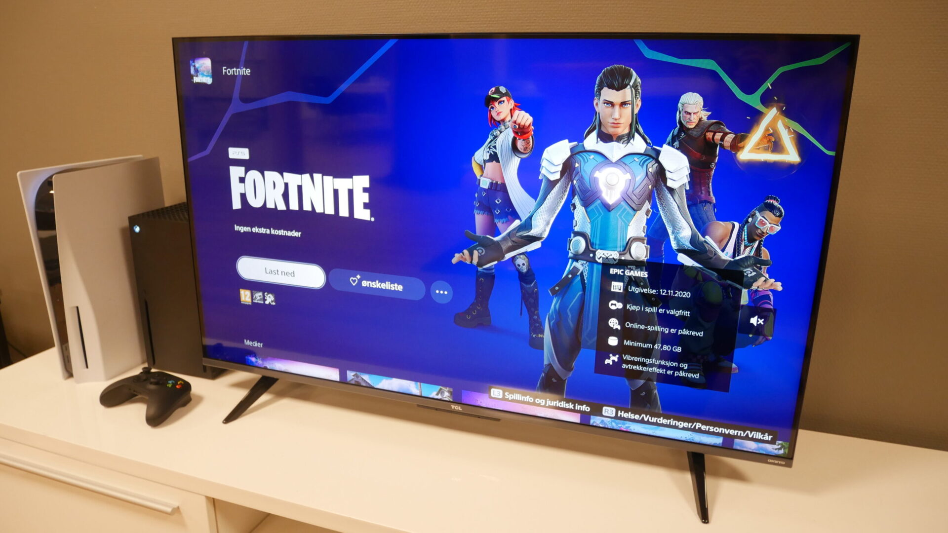 (43QLED760) – Gaming-TV på budget