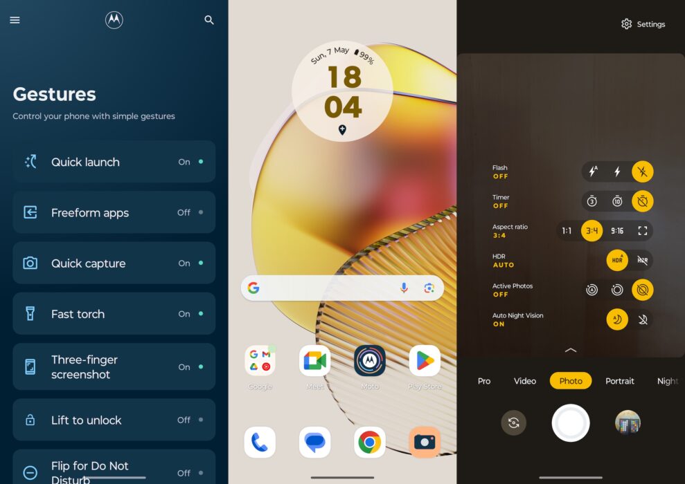 Motorola Moto g73 5G 2 moto g73 interface