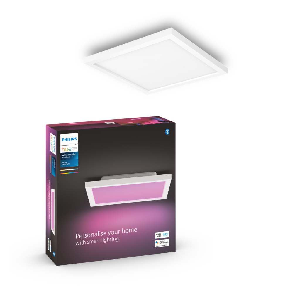 Philips Hue Surimu square panel in white - product