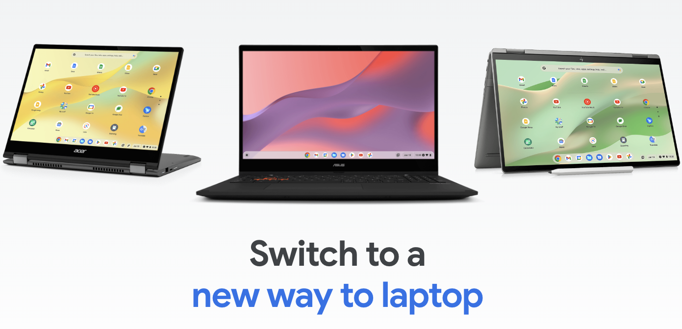 Chromebooks får bedre ydelse og kvalitet