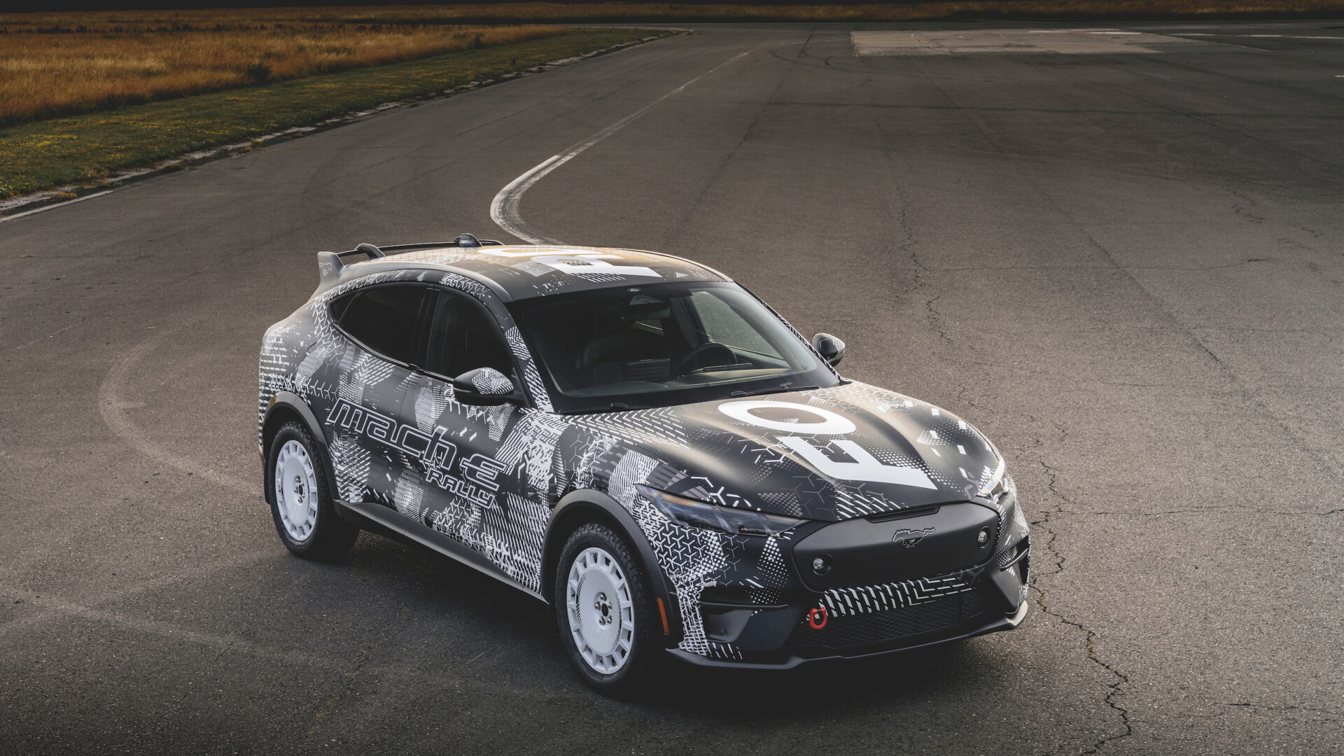 Ford viser ren elektrisk Mustang Mach-E Rally