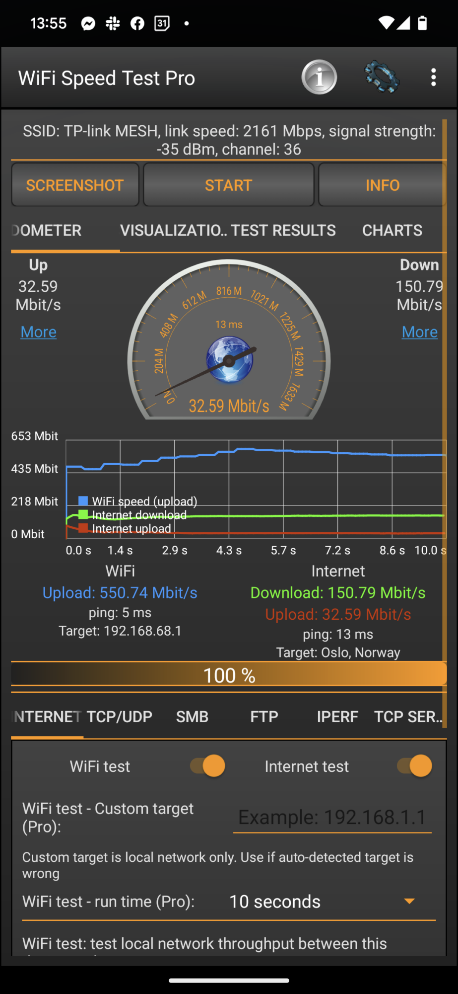 X50 Outdoor 3rd satellite speed 10x10x5 m wireless relayed 1m