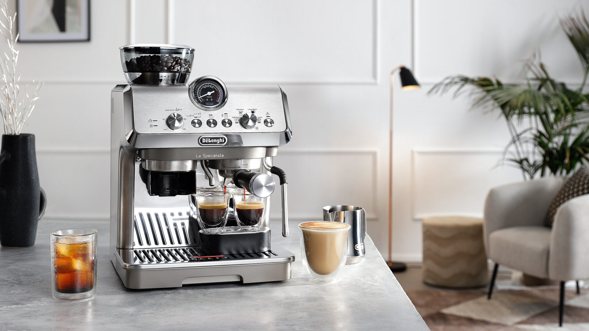 De’Longhis tredje kaffemaskine med Cold Brew