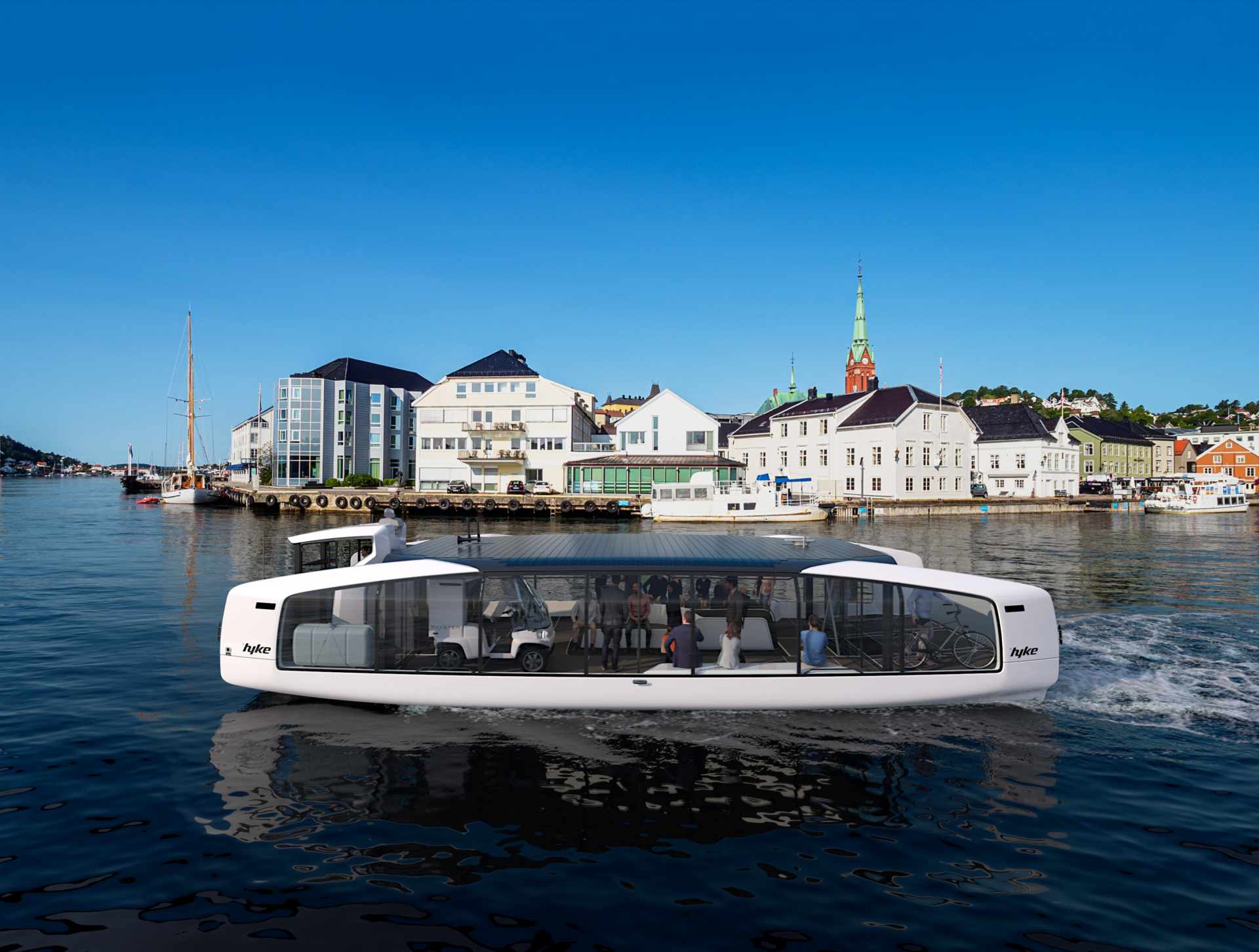 Hyke Shuttle 0001 elektrisk færge