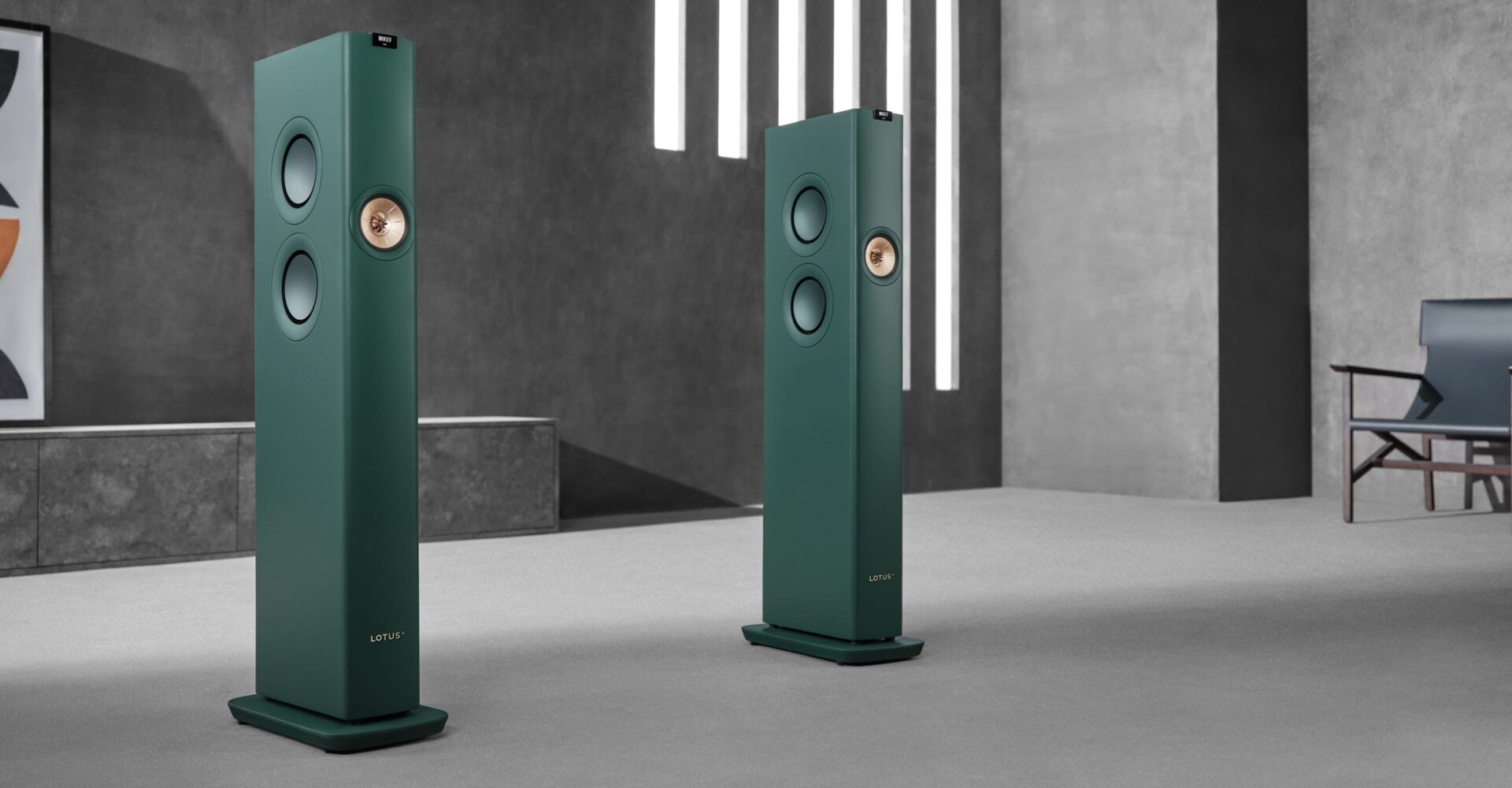 KEF LS60 Wireless Lotus Edition I British Racing Green
