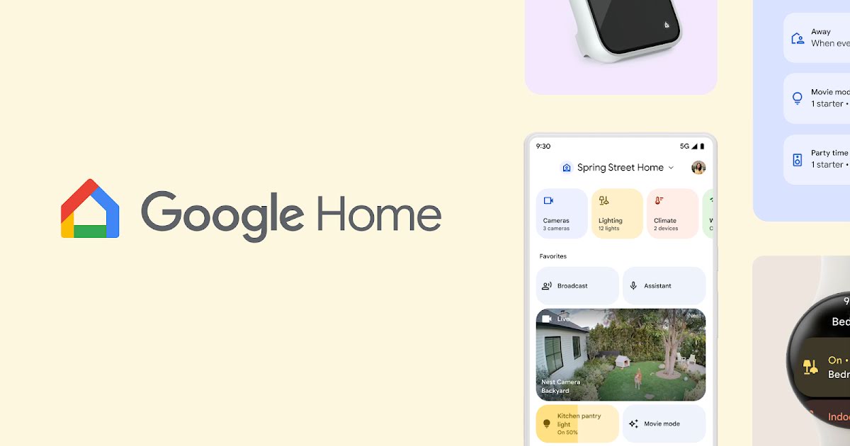 Flere muligheder for automatisering i Google Home