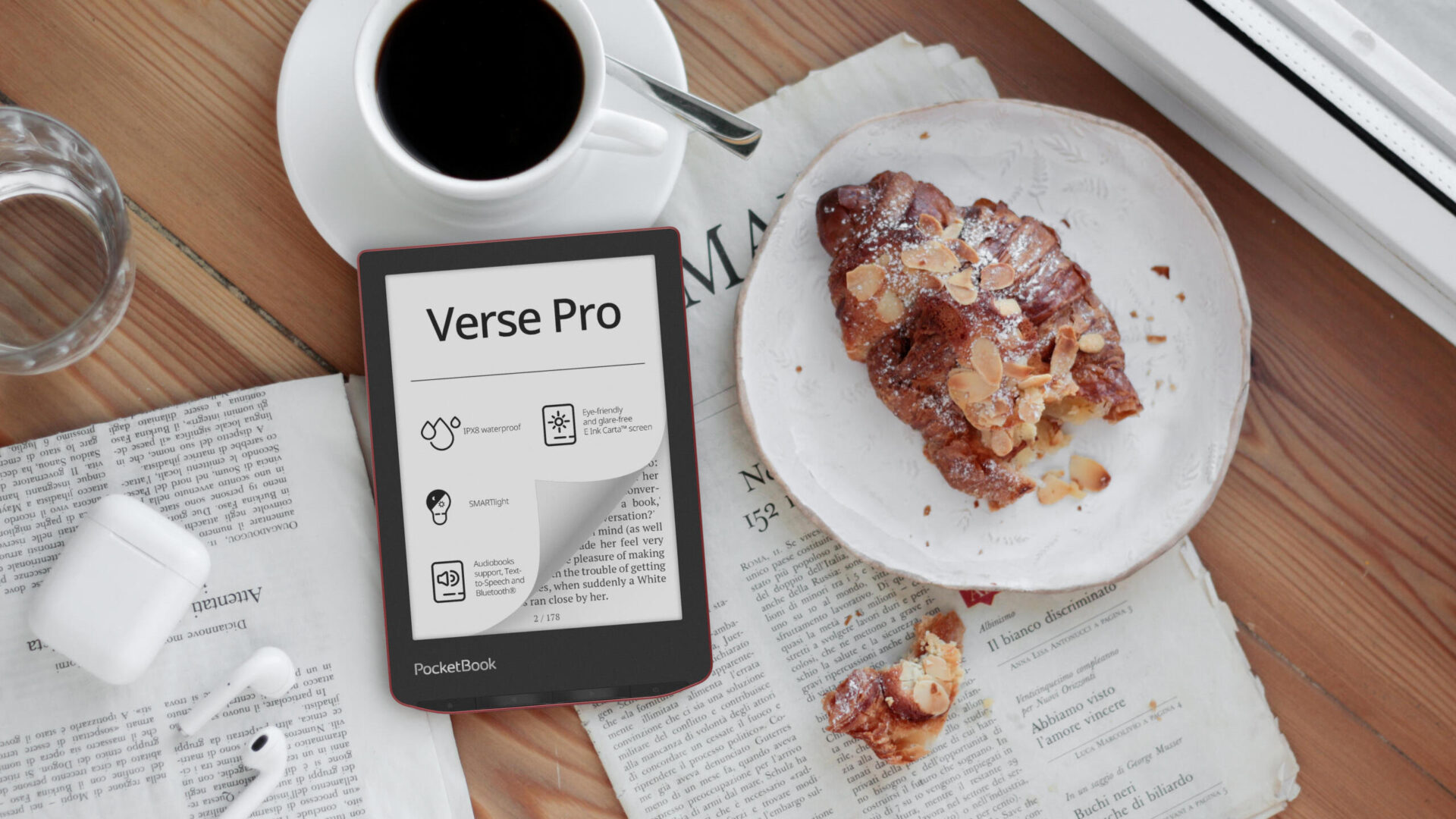 Nye e-bogslæsere: PocketBook Verse og Verse Pro