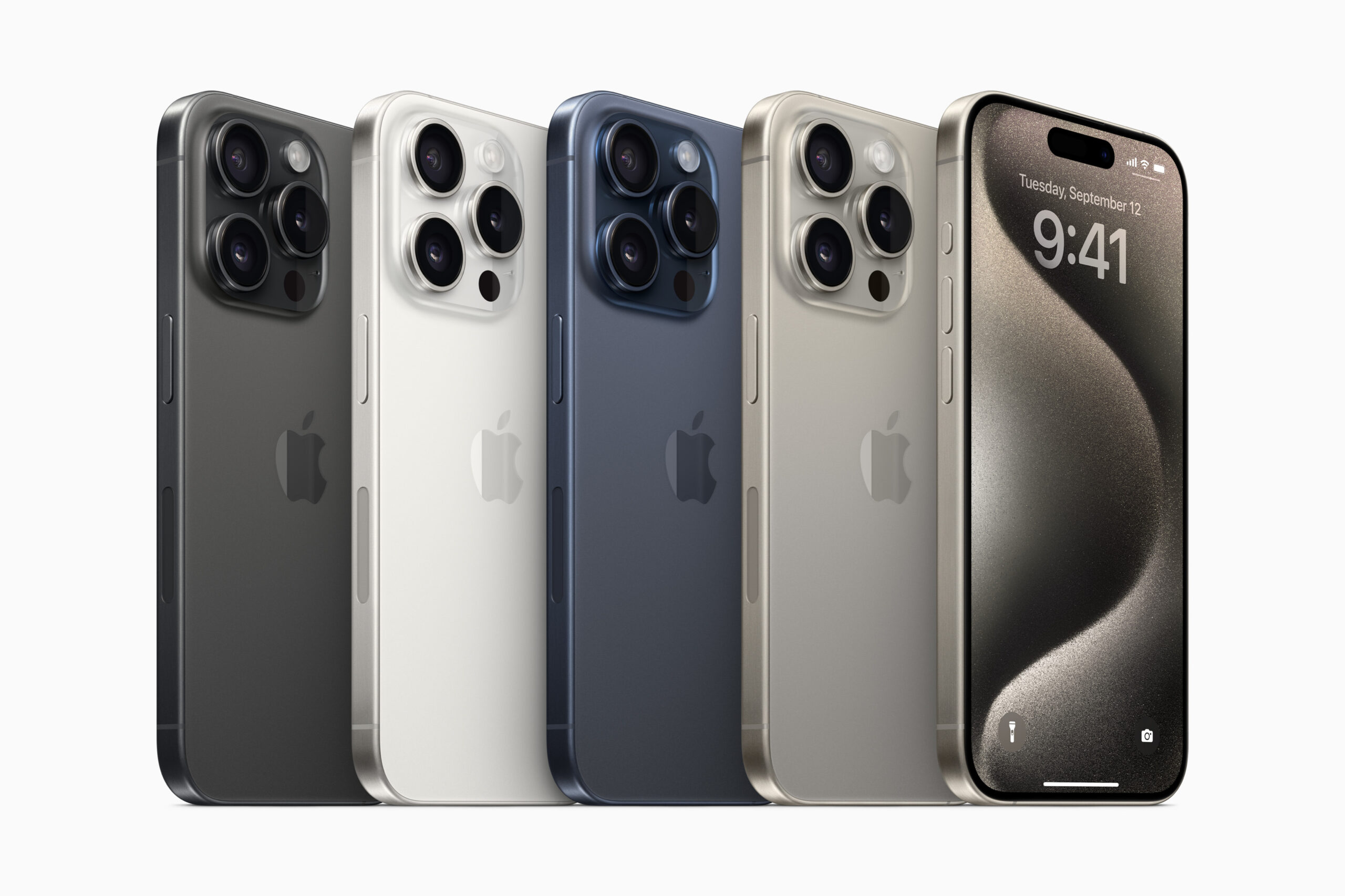 Apple iPhone 15 Pro Max 1 Apple iPhone 15 Pro lineup color lineup 230912 scaled