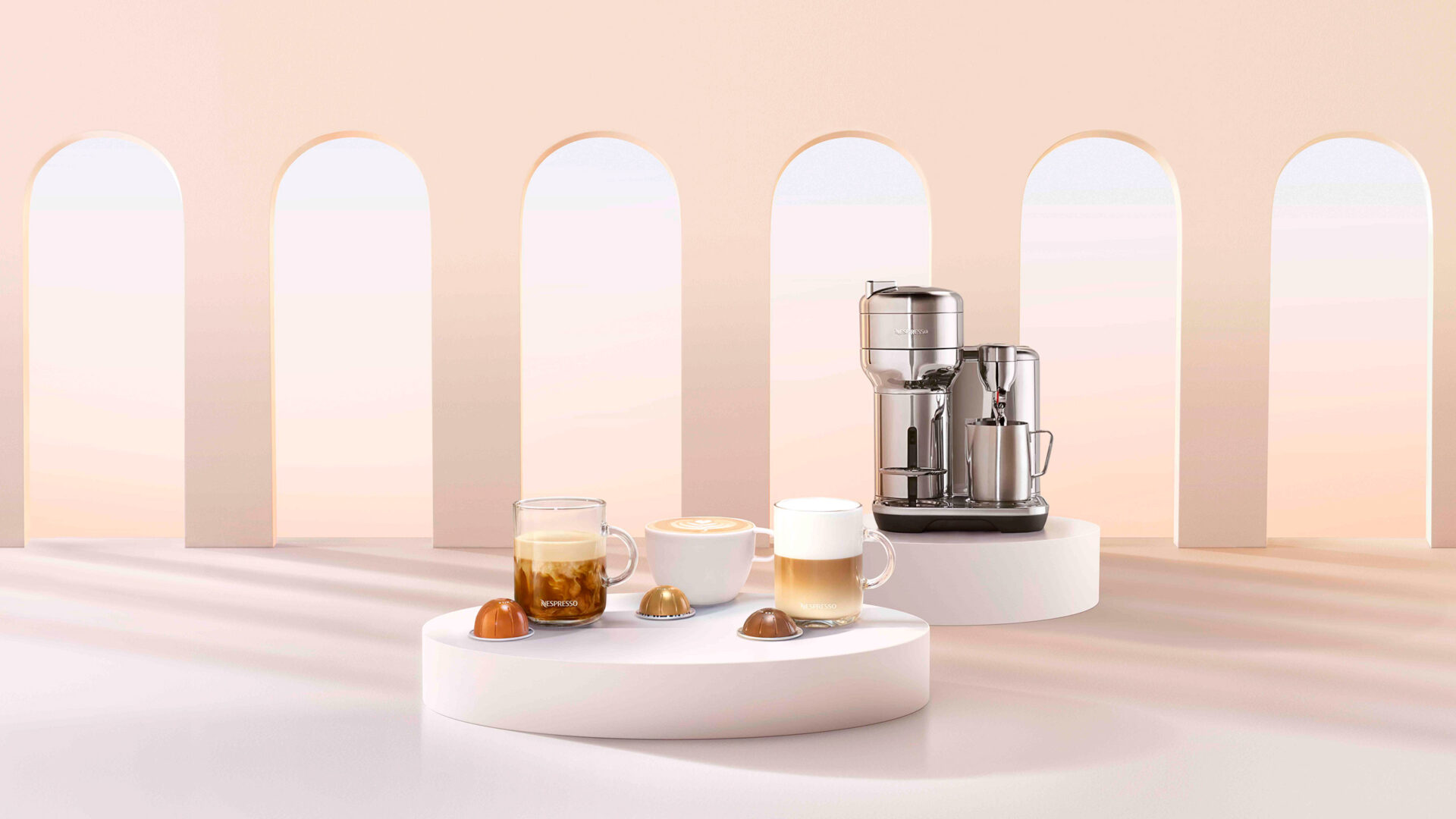 Nespressos Creatista nu til Vertuo-kapsler