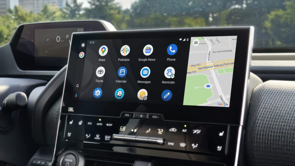 Toyota-bz4x Android Auto