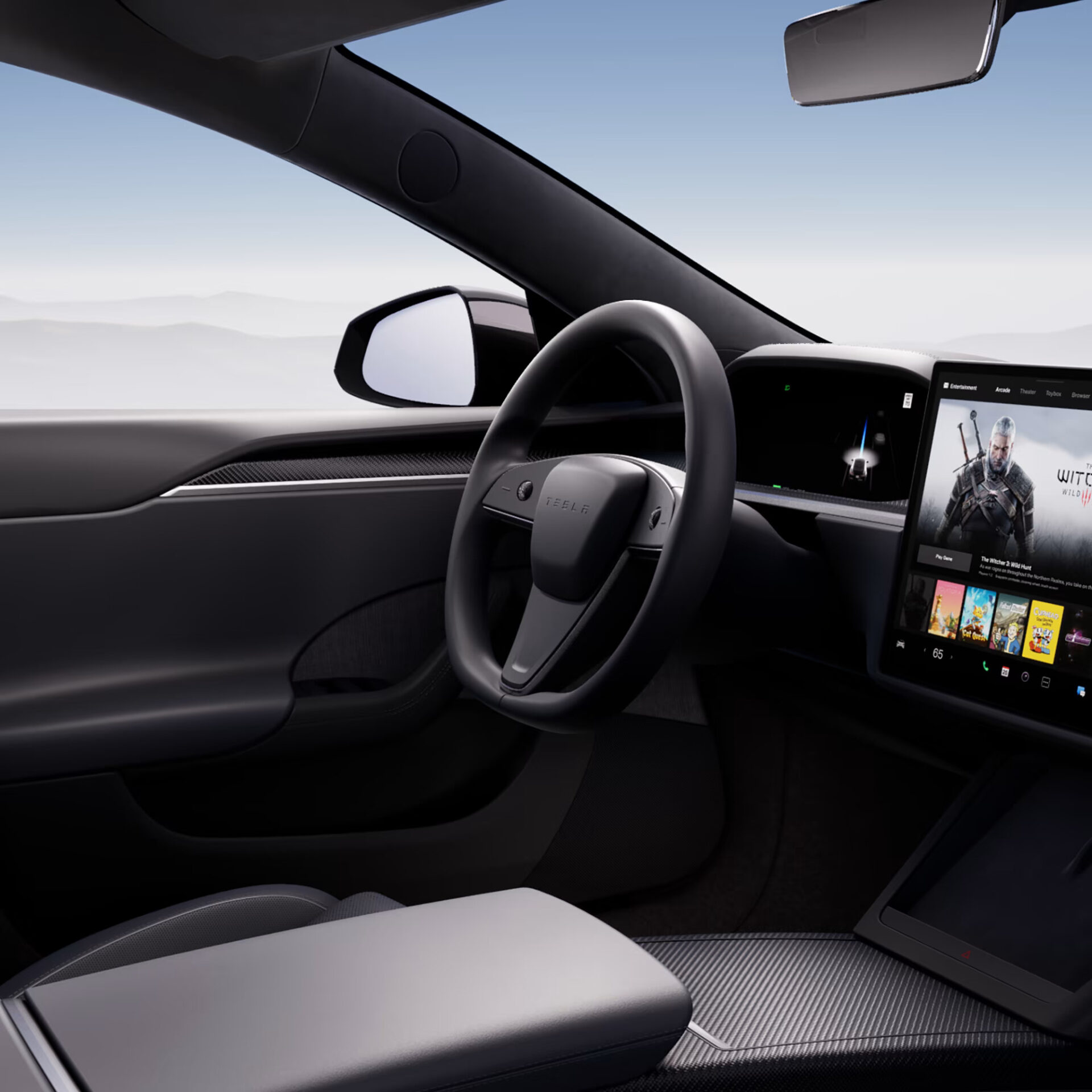 Tesla Model X Plaid 5 tesla-model-x-round-steering-wheel
