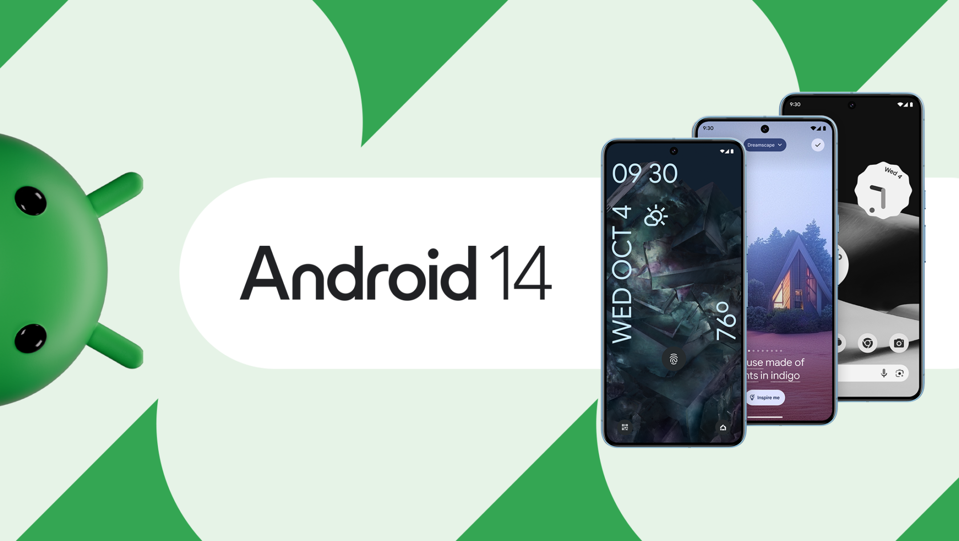 Googles mobil-styresystem Android 14 er kommet