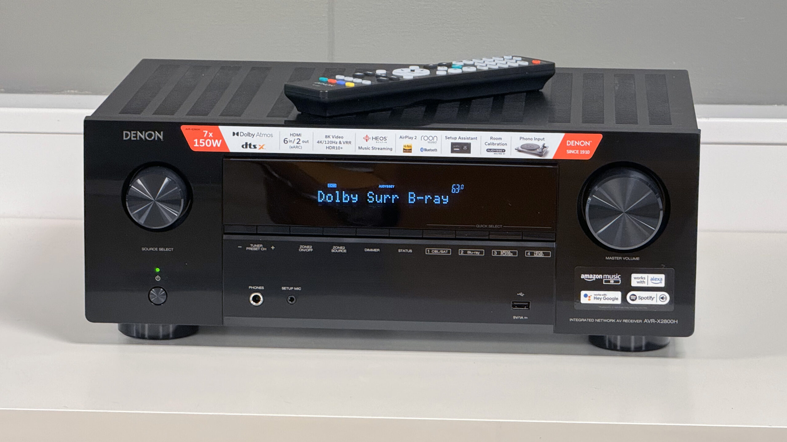 Denon AVR-X2800H 1 Denon AVR X2800H L1 LB scaled