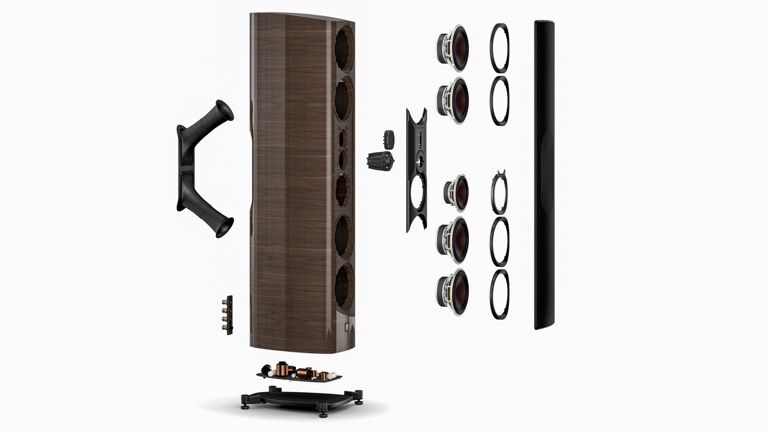 Dali Epikore 11 3 DALI EPIKORE 11 - Exploded Speaker - Gloss Walnut