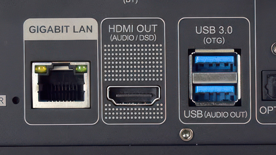 Eversolo DMP-A6-HDMI-USB-connections