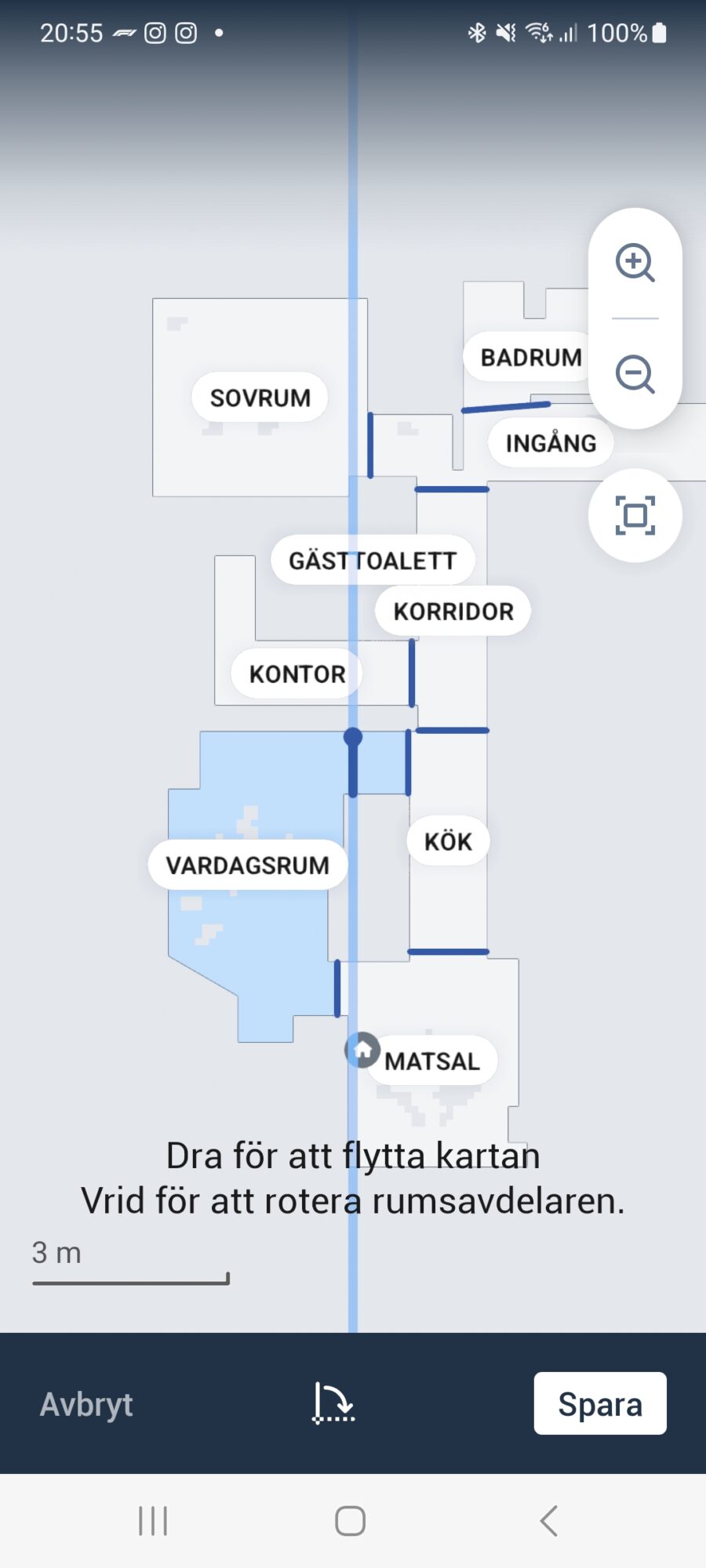 iRobot roomba Combo i5+ 2 Ivar vagg