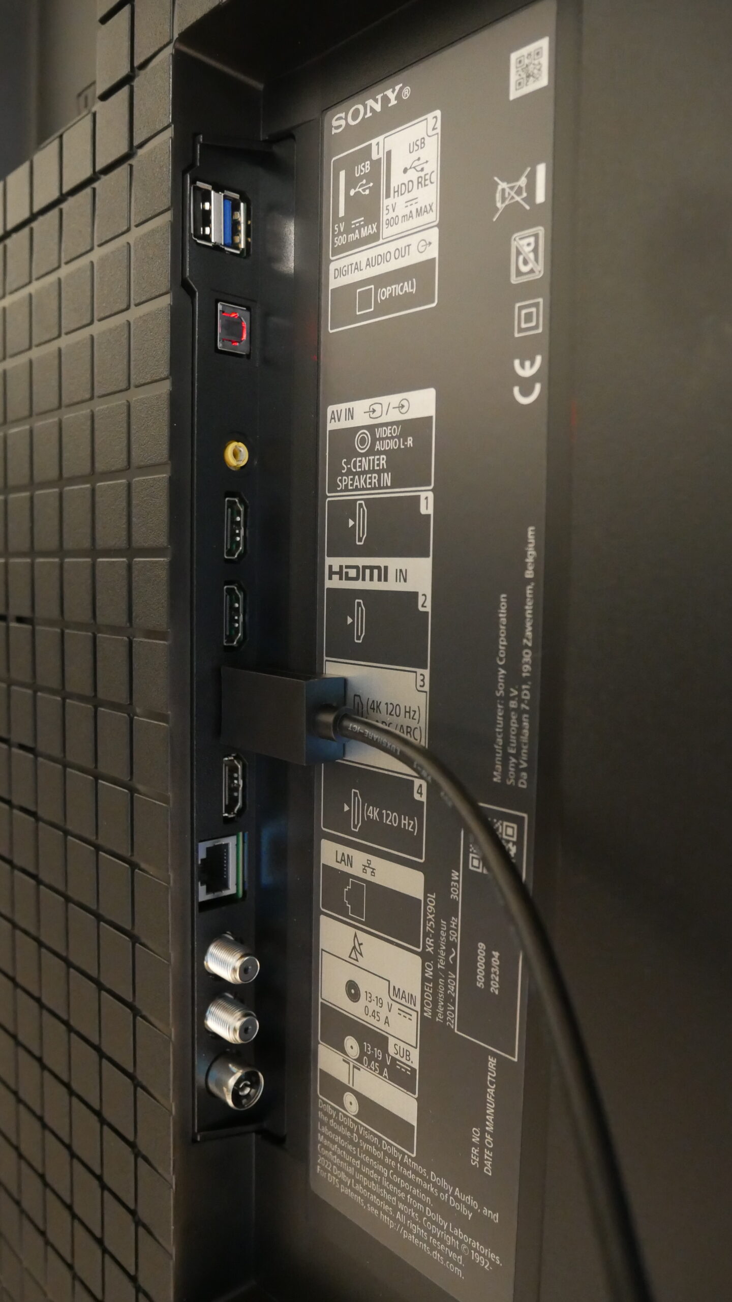 Sony Bravia X90L (XR-75X90L) 3 P1030244 scaled
