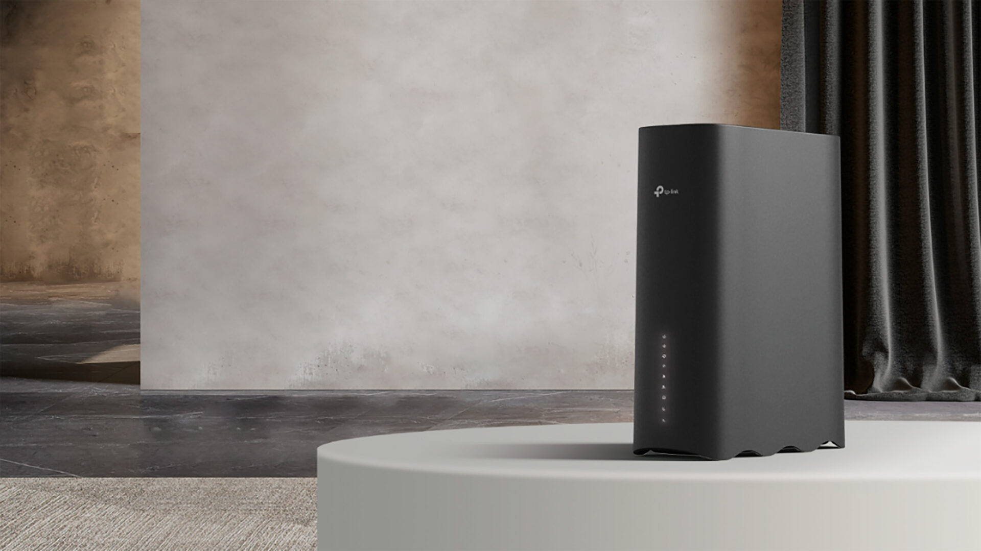 TP-Link router med Wi-Fi 7 og direkte fiberforbindelse