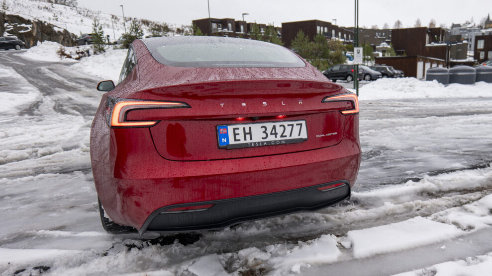 Tesla Model 3 rear