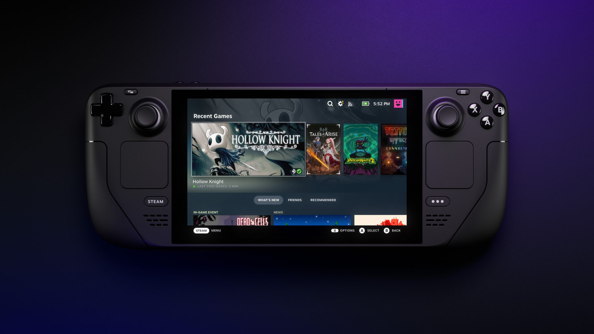 Den bærbare spilkonsol Steam Deck får OLED-skærm