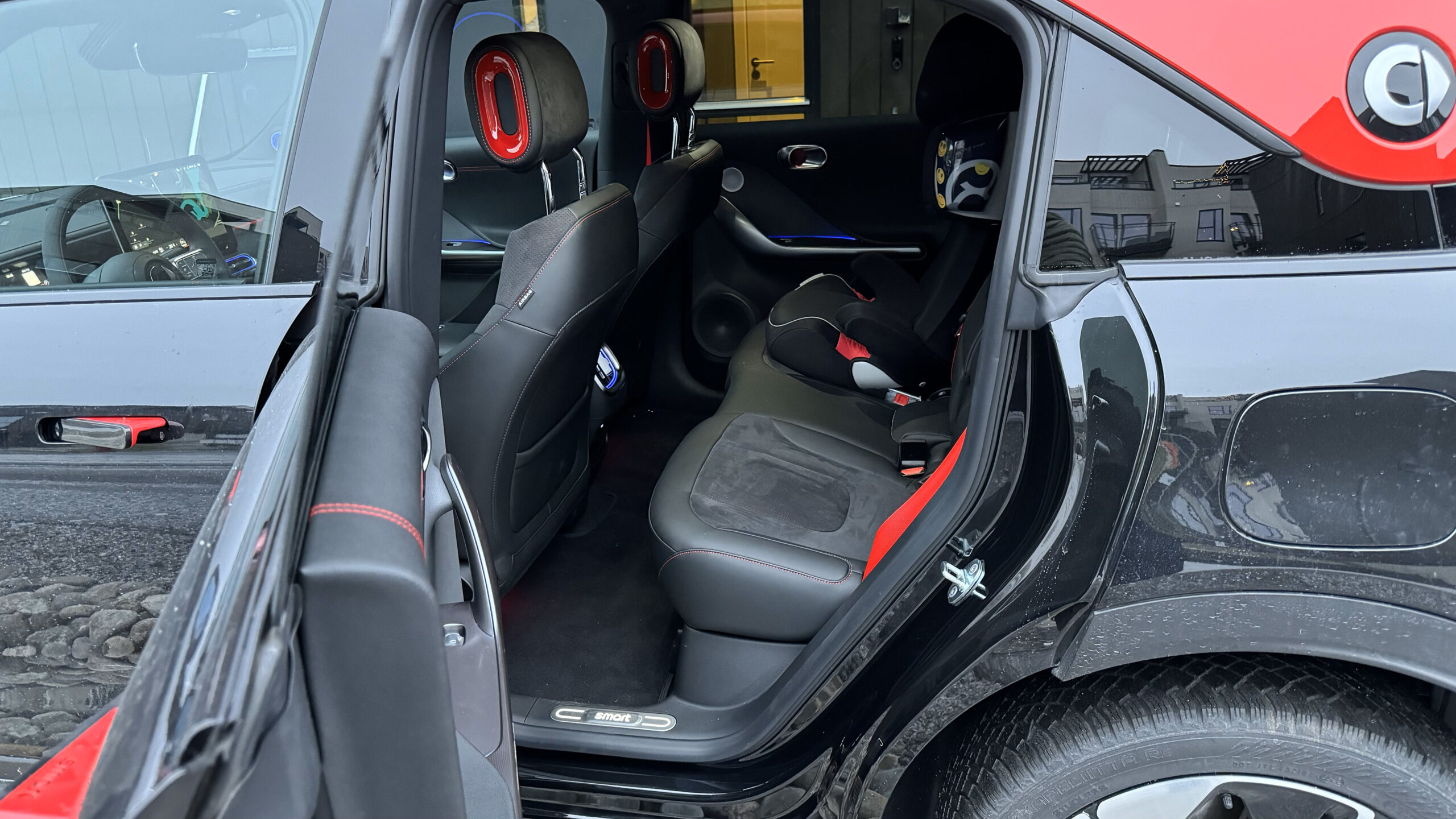 Smart 1 Brabus backseats