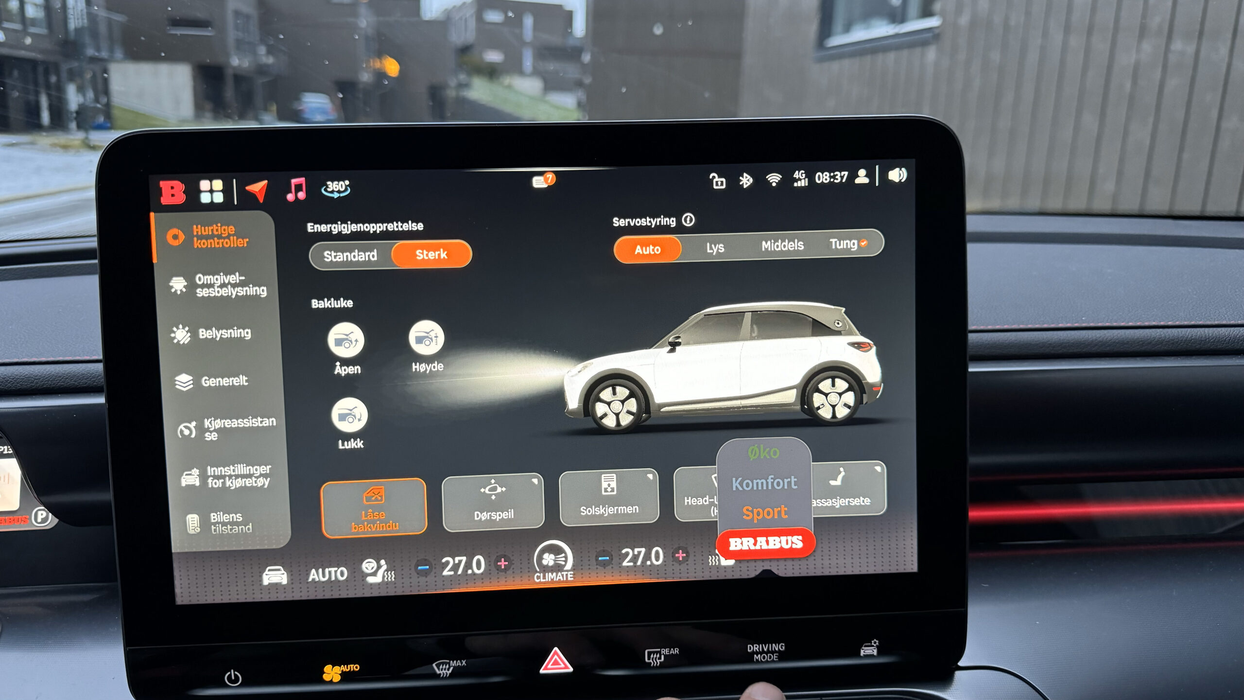 Smart #1 Brabus 2 Smart 1 Brabus drive mode