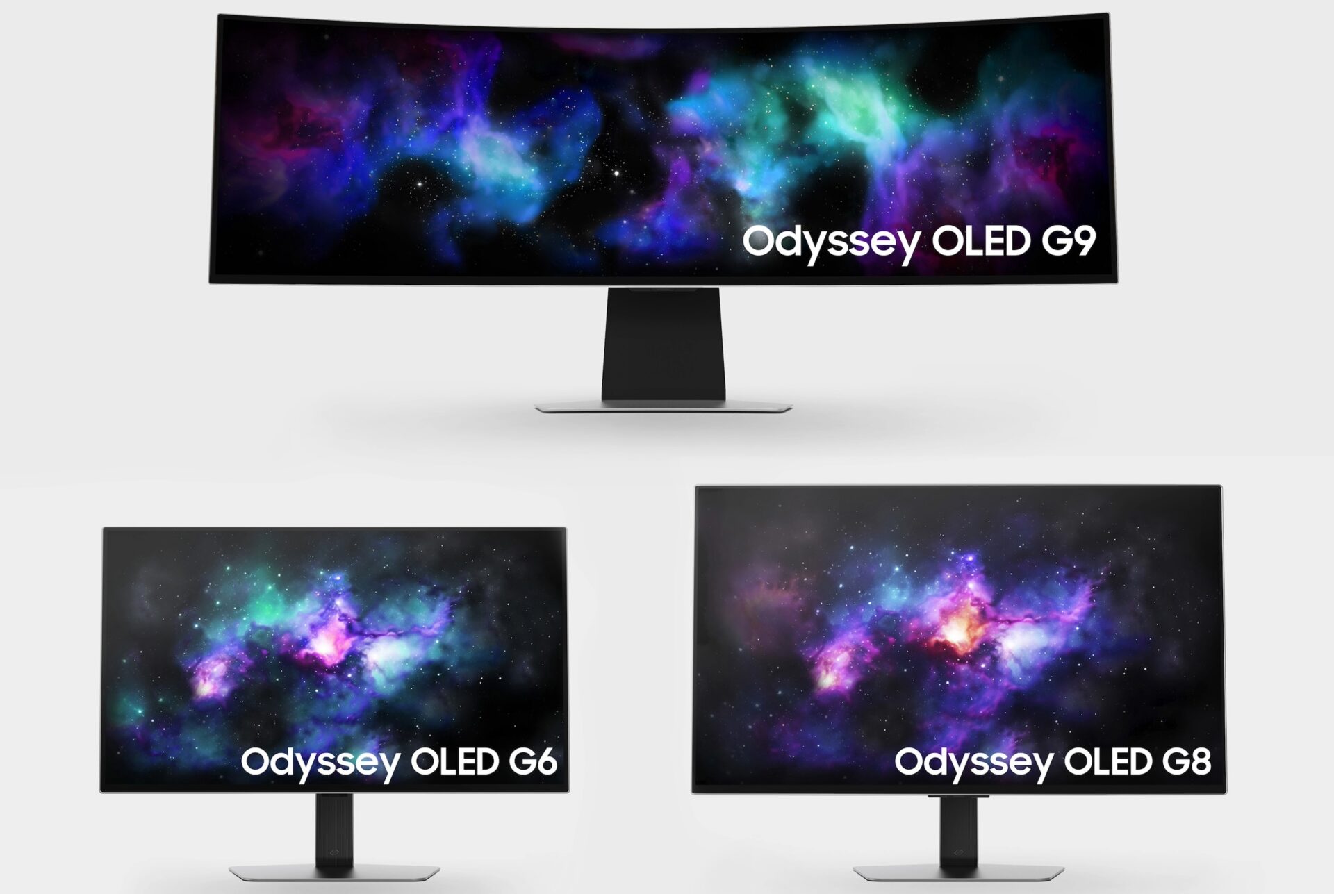 Samsungs Odyssey Gaming Monitors får nye modeller