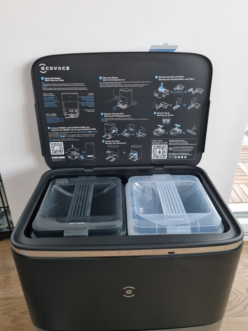 Ecovacs Deebot X2 Omni 7 Ecovacs Deebot X2 Omni vattenbehallare