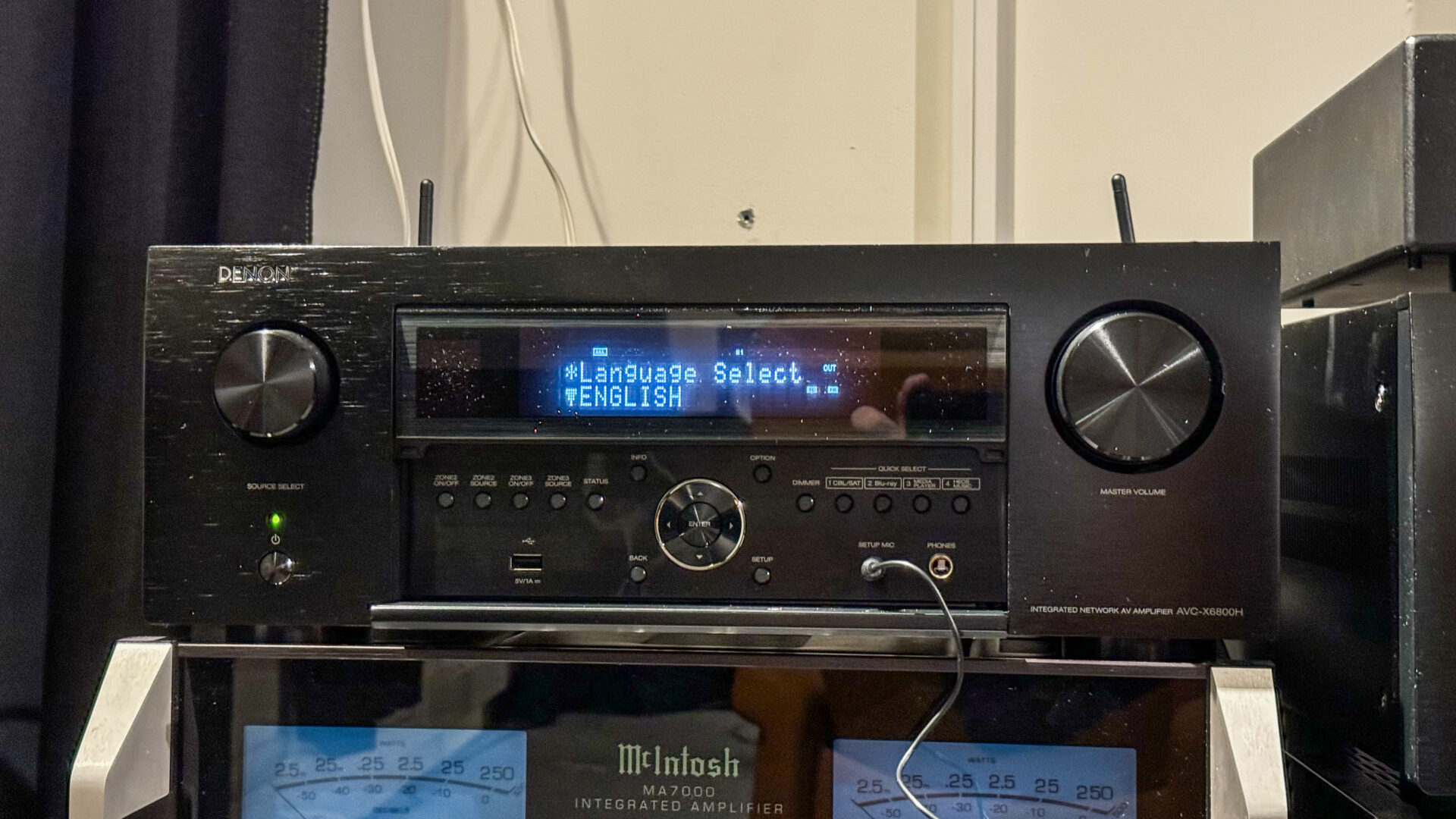 På testbænken: Denon AVC-X6800H