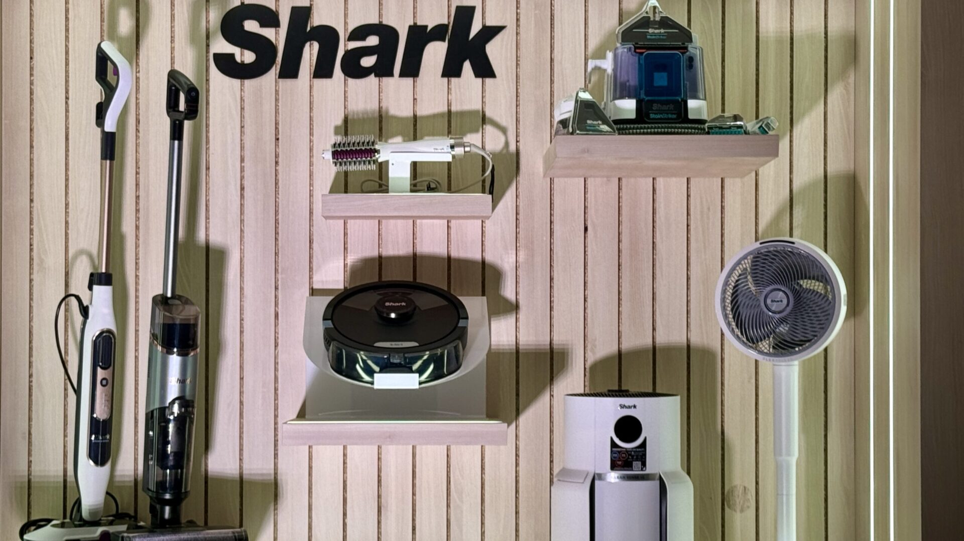 Shark-husholdningsprodukter lanceres i Europa