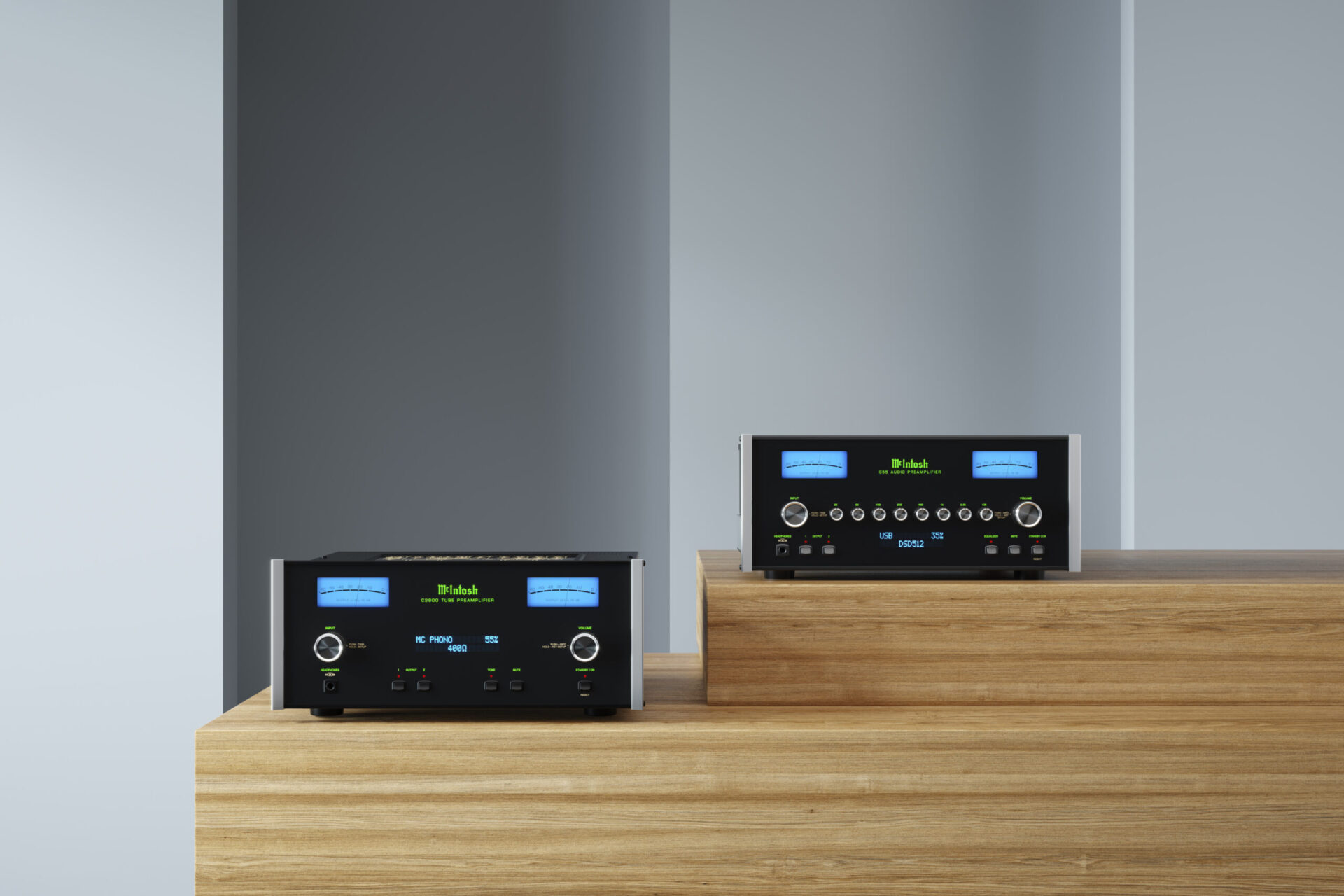 McIntosh C55 og C2800 lanceret