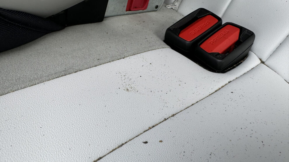 Fisker Ocean dirty seats scaled 1