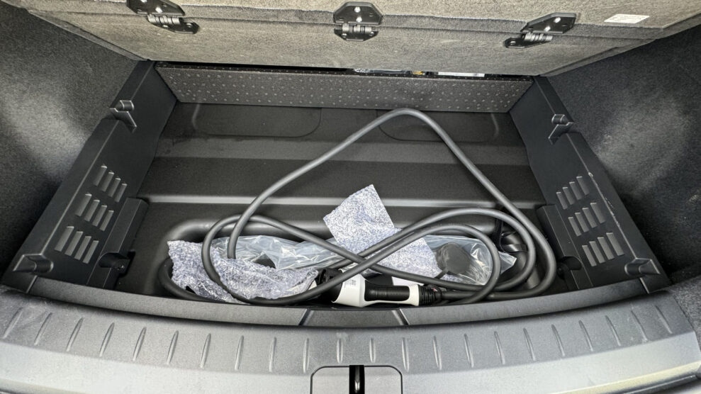 Fisker Ocean trunk underneath scaled 1