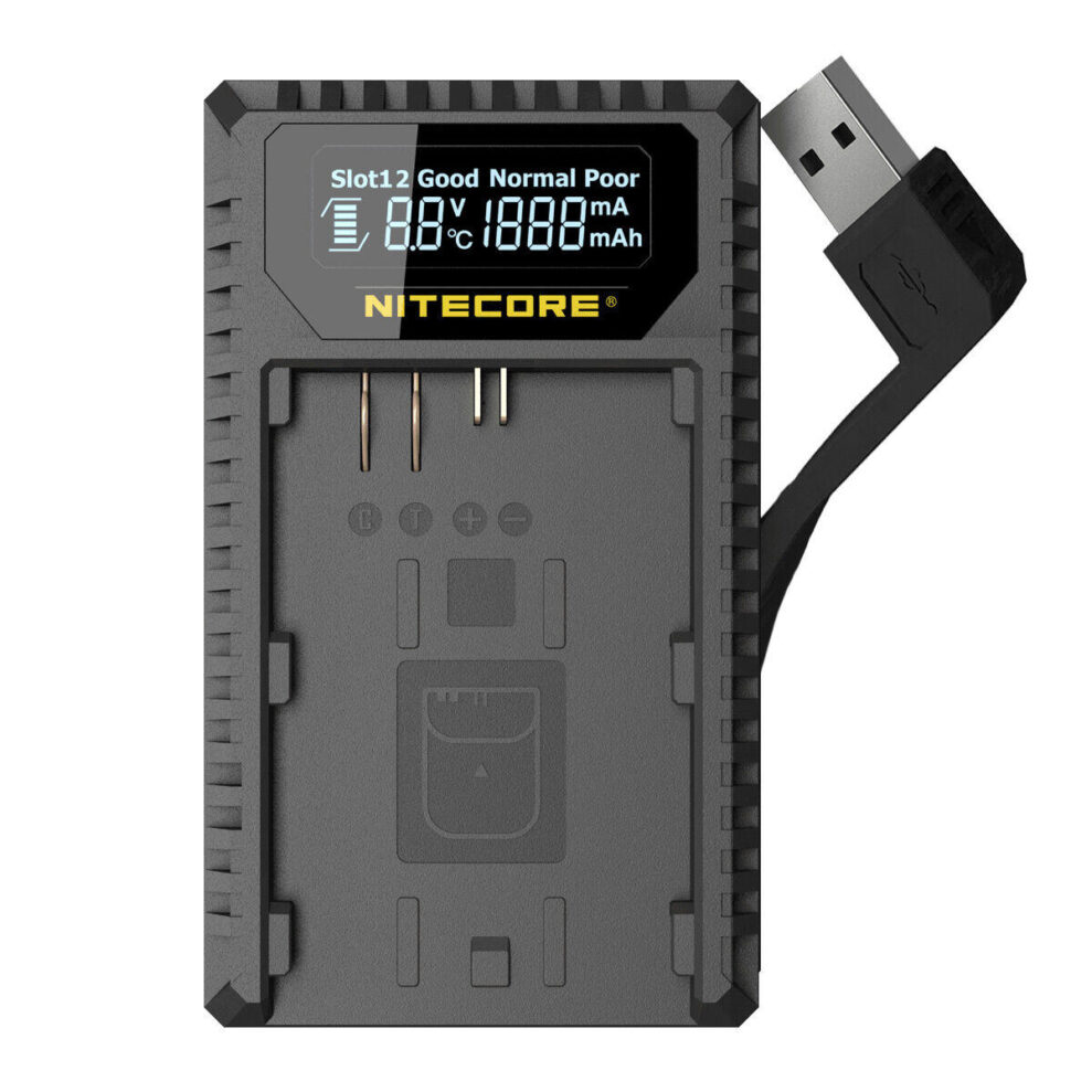 Det mest nyttige tilbehør til Fujifilm X100VI 10 WEB Image Nitecore UCN1 USB Kamerabatterilader Lad s l1600 1459791918