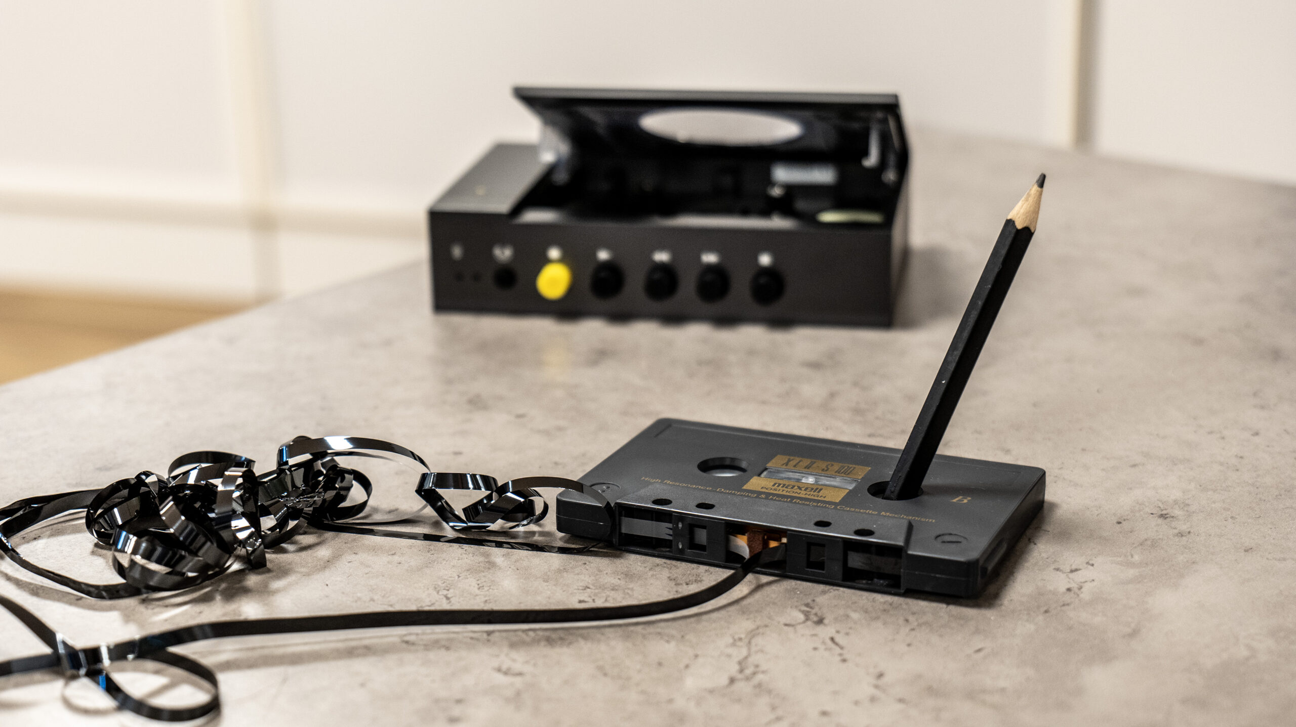 We Are Rewind Cassette Player 2 We Are Rewind Cassette Player pencil tape spaghetti