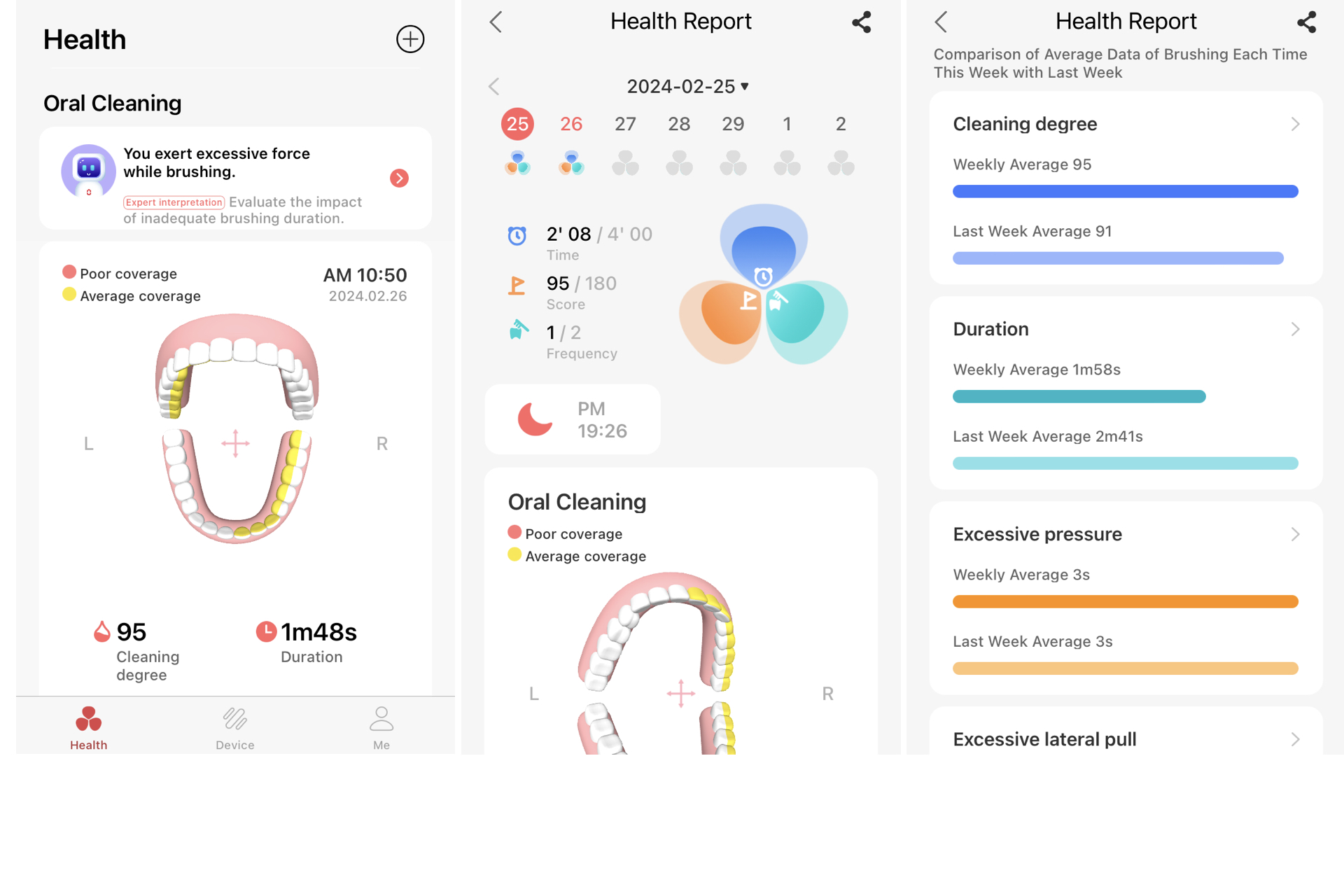 Oclean X Ultra S 4 oclean app