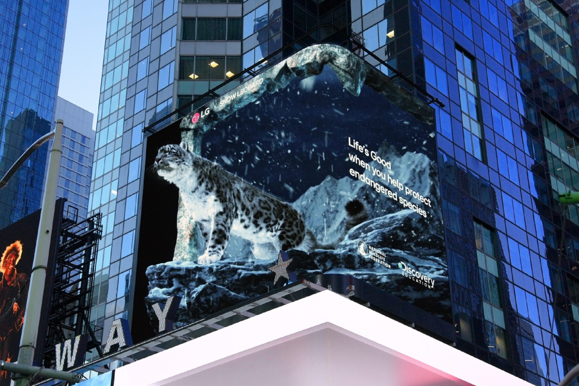 Se LG’s gigantiske 3D-skærm på Times Square