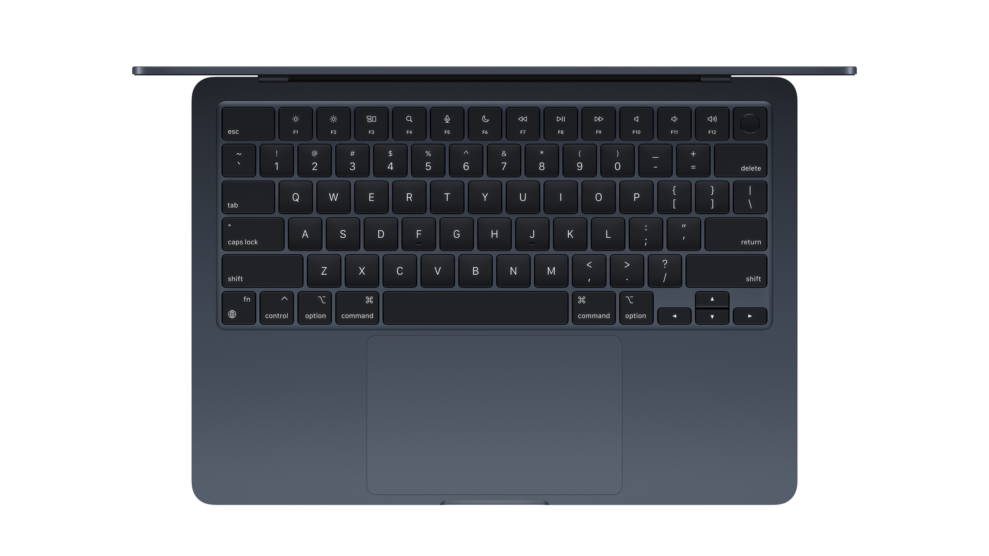 Apple MacBook Air 13” M3 3 Apple MacBook Air keyboard screen