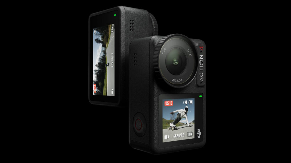 DJI Osmo Action 4 front & back beauty