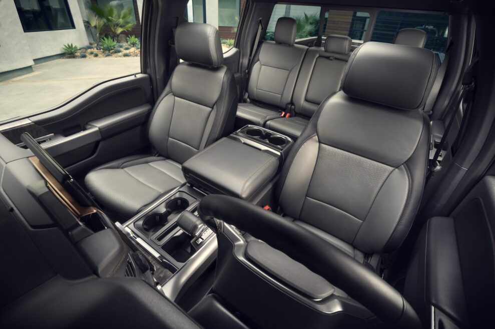 Ford F-150 Lightning seats