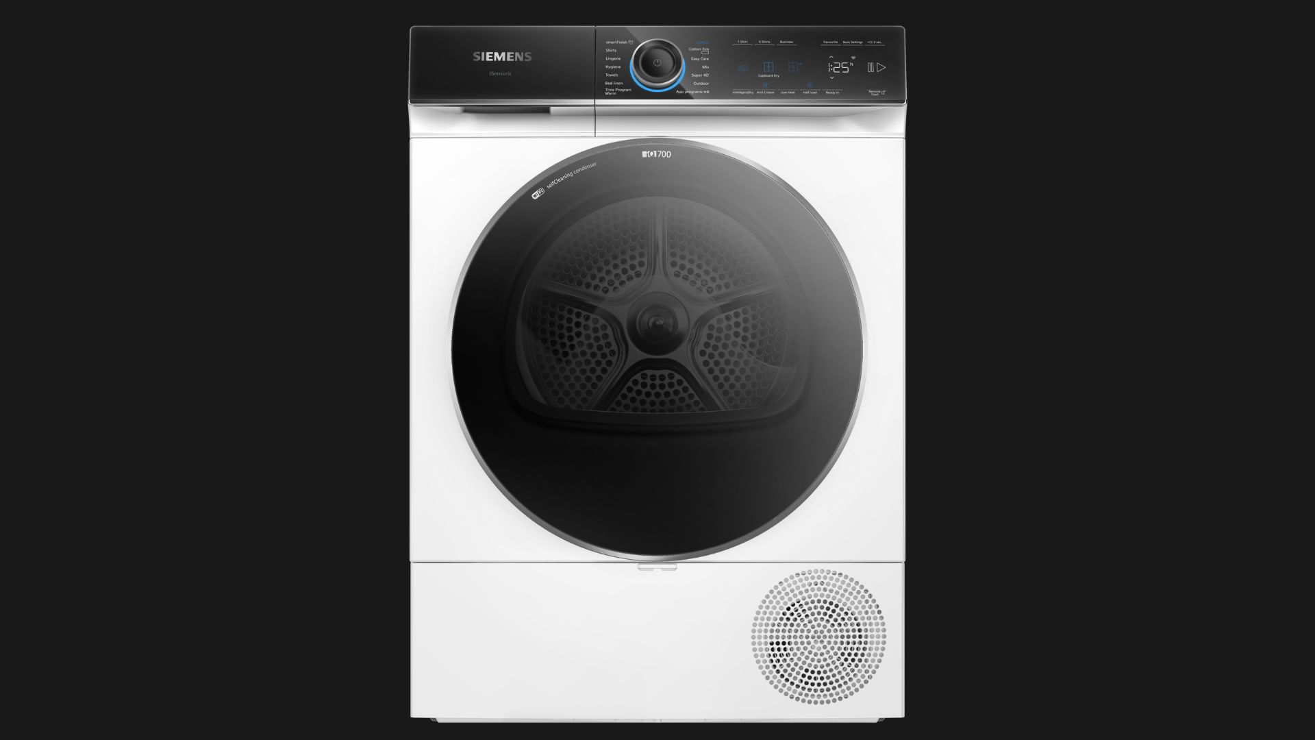 Siemens iQ700 kondenstørretumbler 1 Front