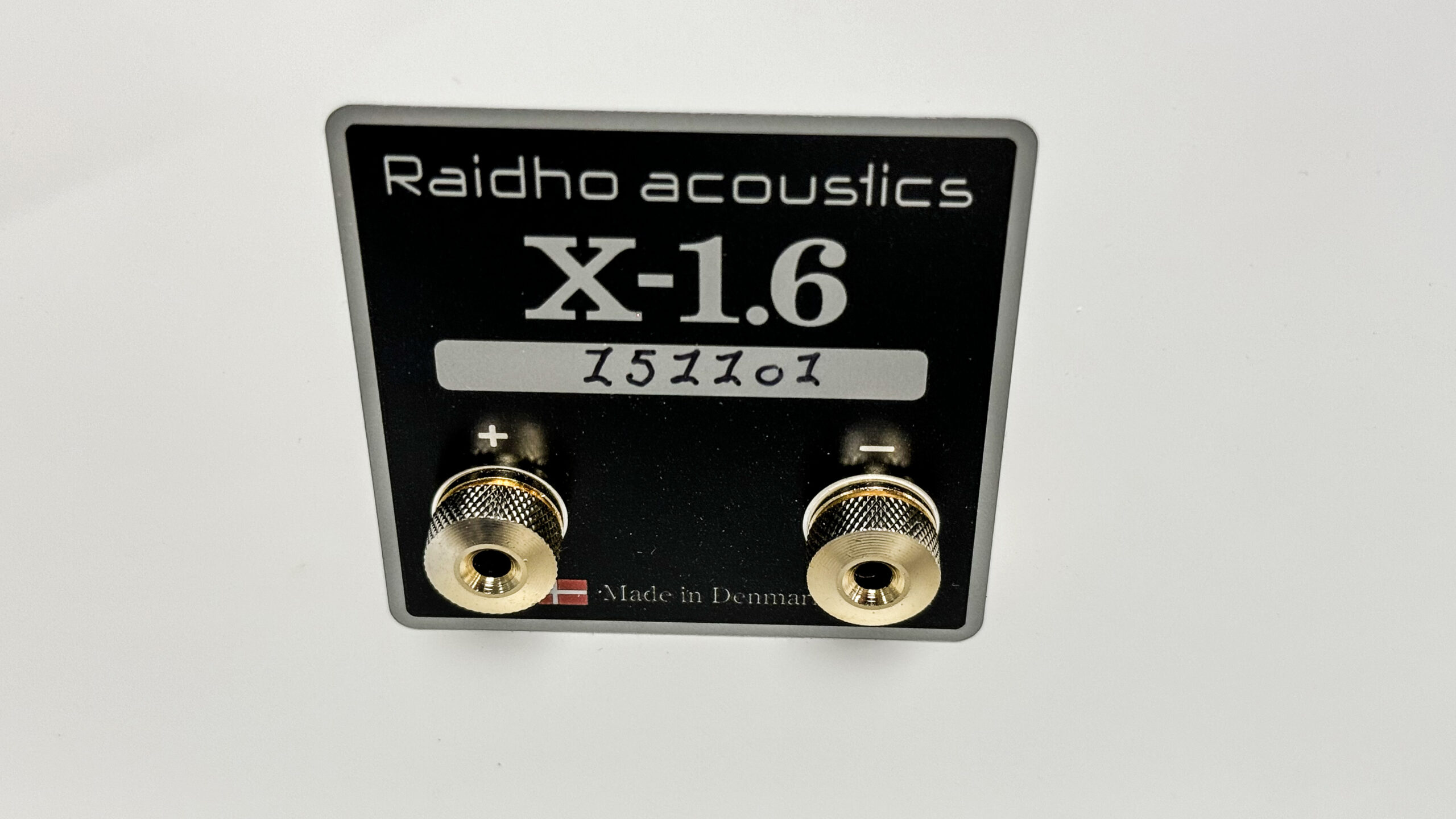 Raidho X1.6 terminals GeirNordby