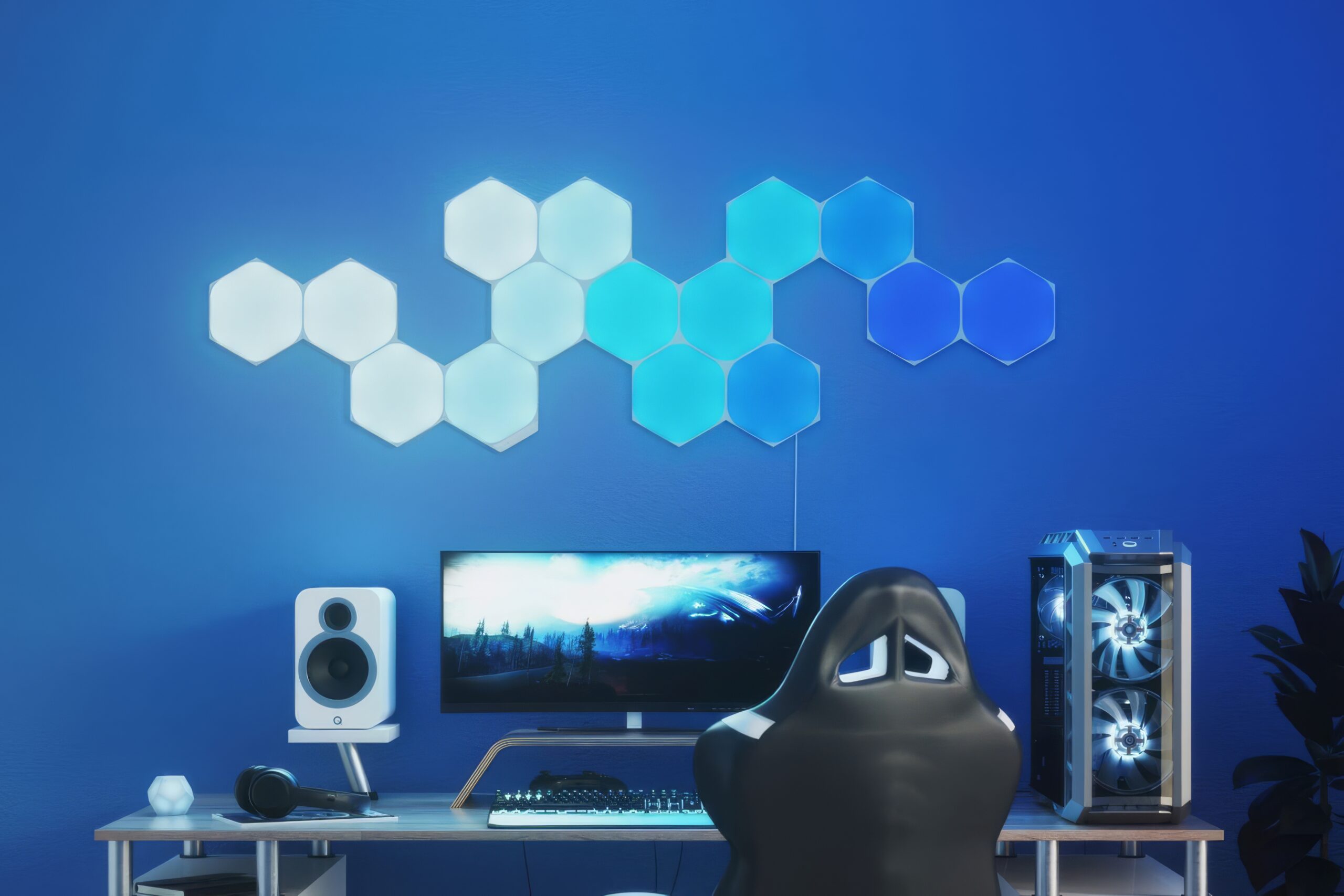 Har Matter forvandlet det smarte hjem? 5 nanoleaf-hexagons