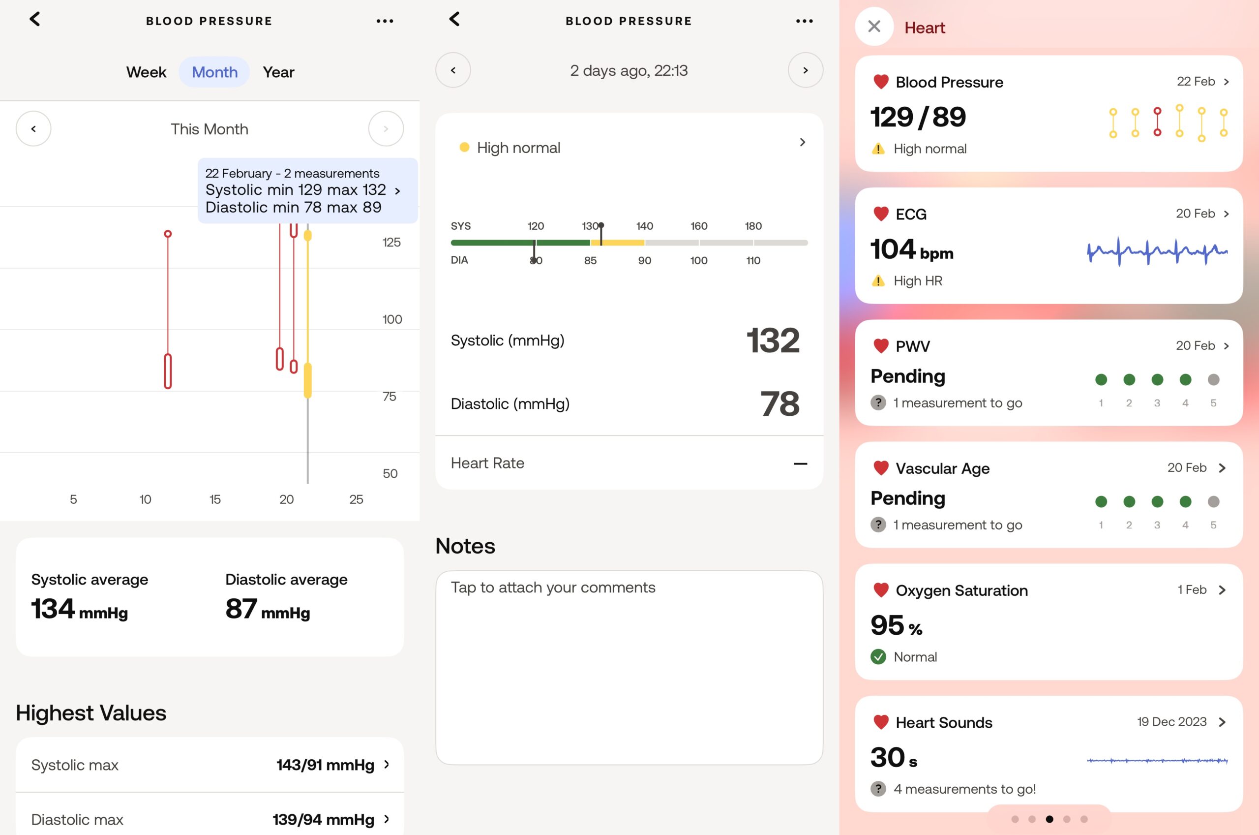 Withings BPM Connect 3 withings app scaled