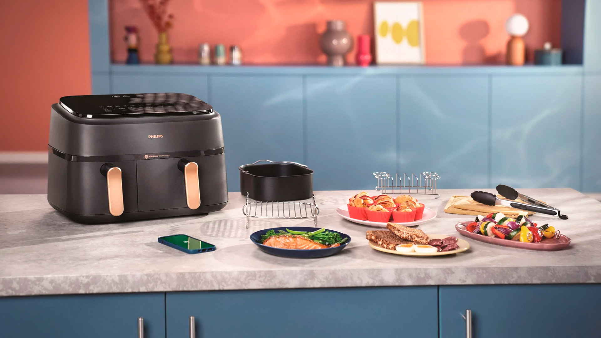 Philips Airfryer med to kurve