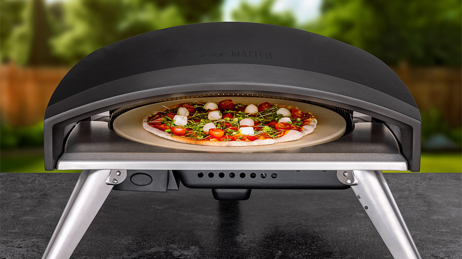 Roterende sten skal give perfekte pizzaer