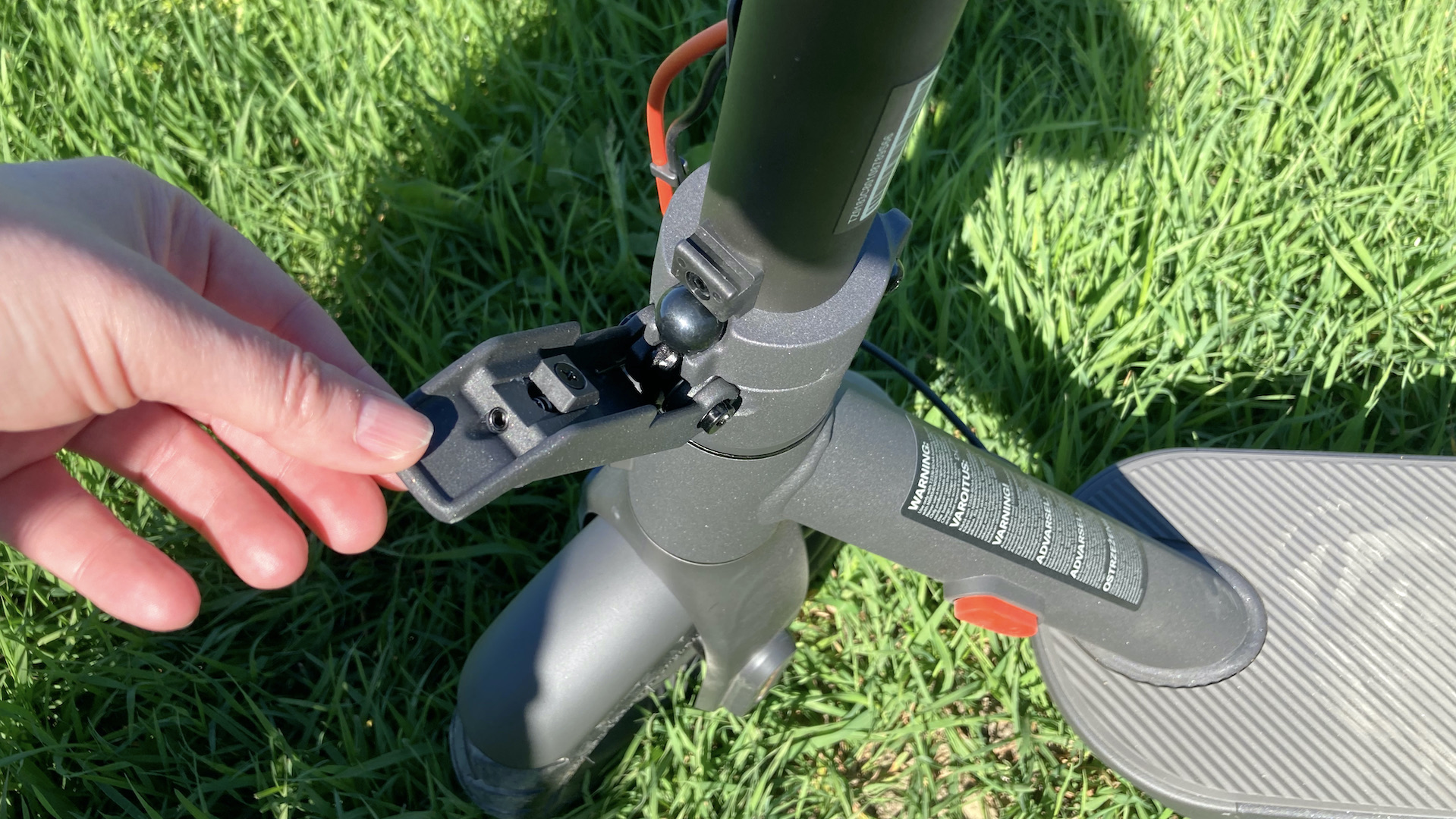 Xiaomi Electric Scooter 4 Pro, 2. Gen 7 Xiaomi laas detalje